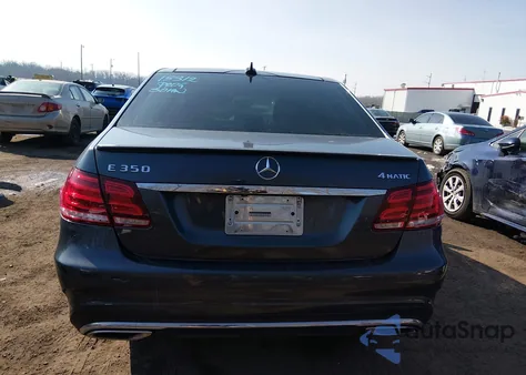 2014 Mercedes-Benz E 350 4Matic z USA, uszkodzony, nr VIN WDDHF8JB7EA989373